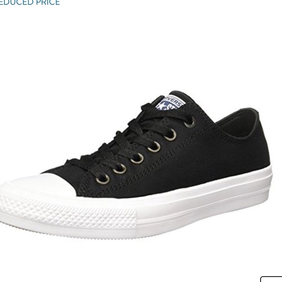 converse chuck taylor 2 black low